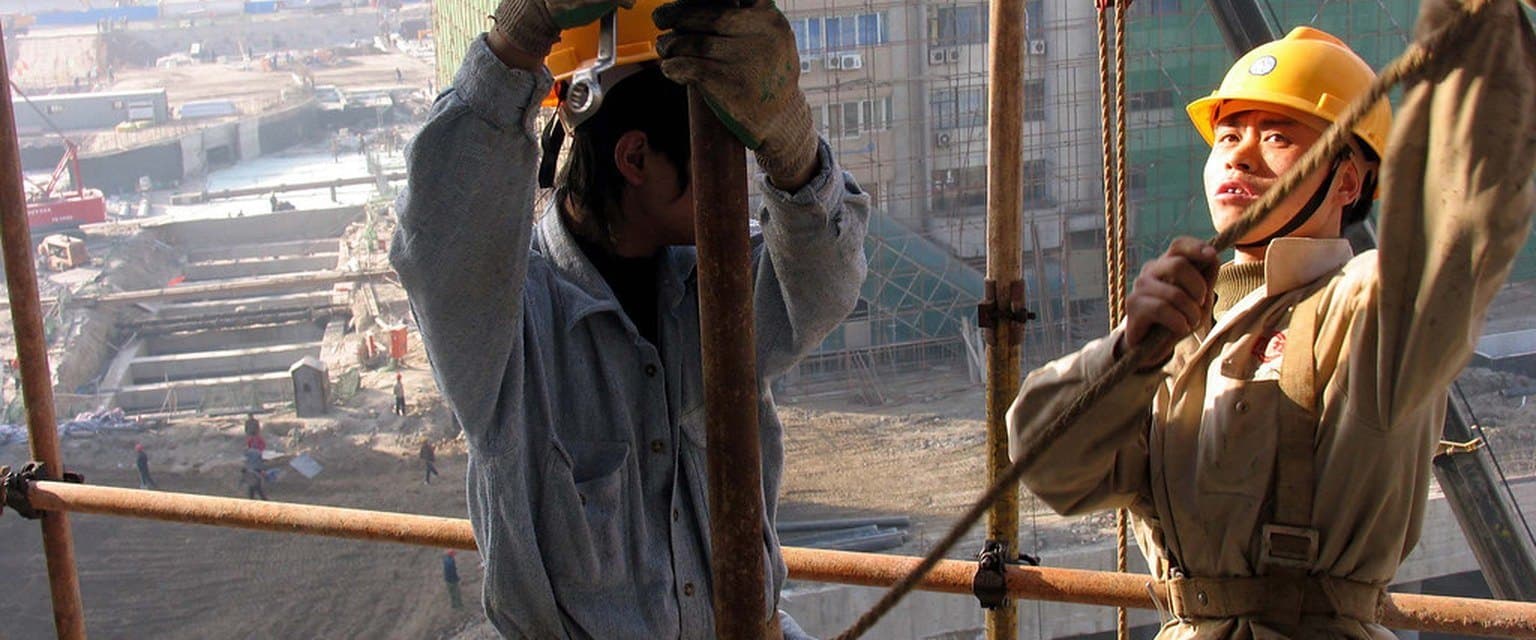 Construction & engineering AI training sector example.