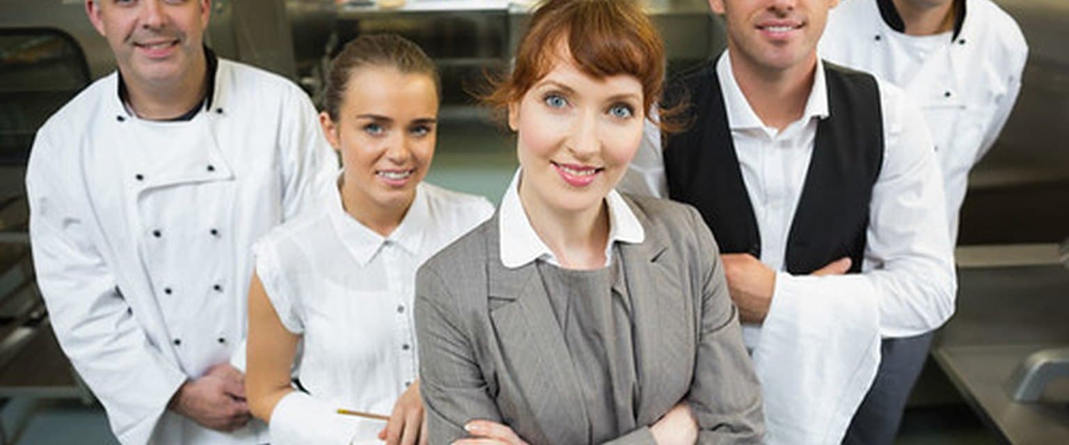 Hospitality AI training sector example.